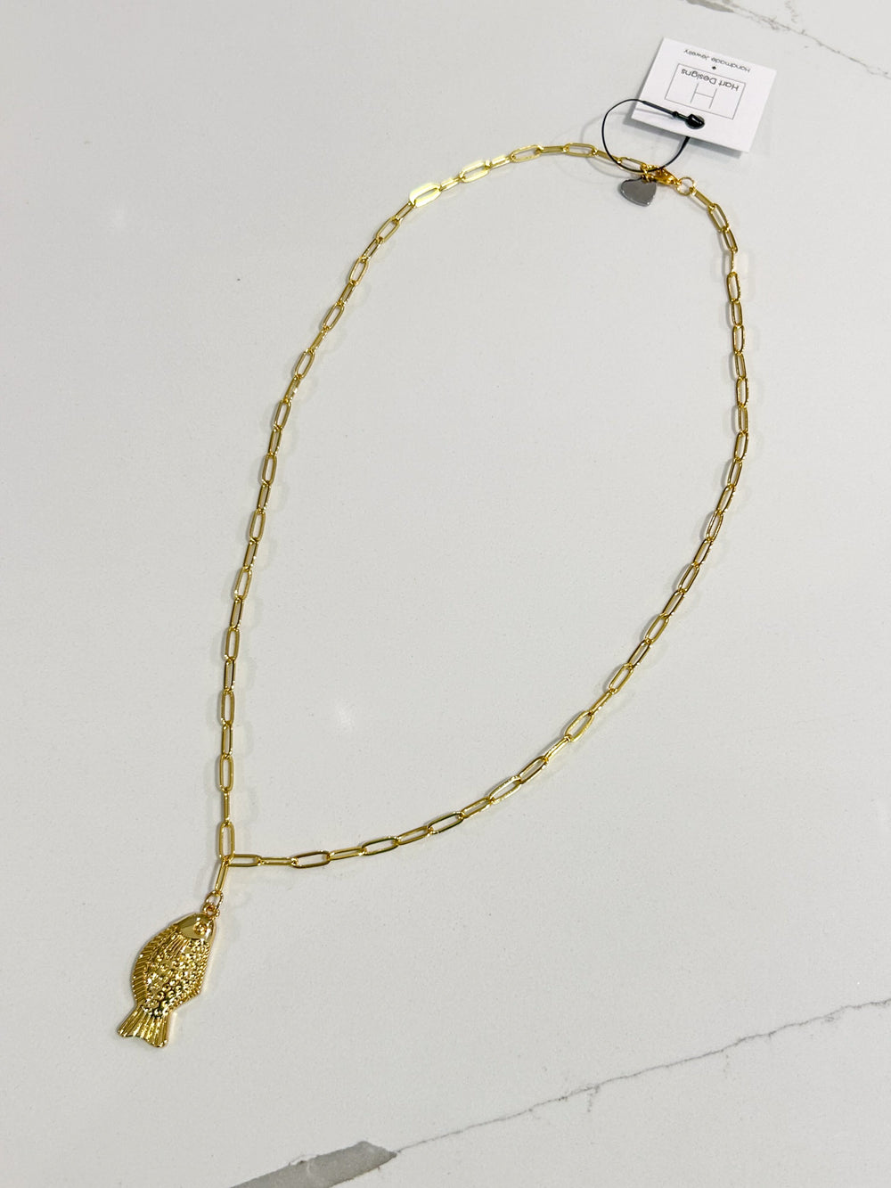 Hart Designs | Gold Fish Chain Necklace