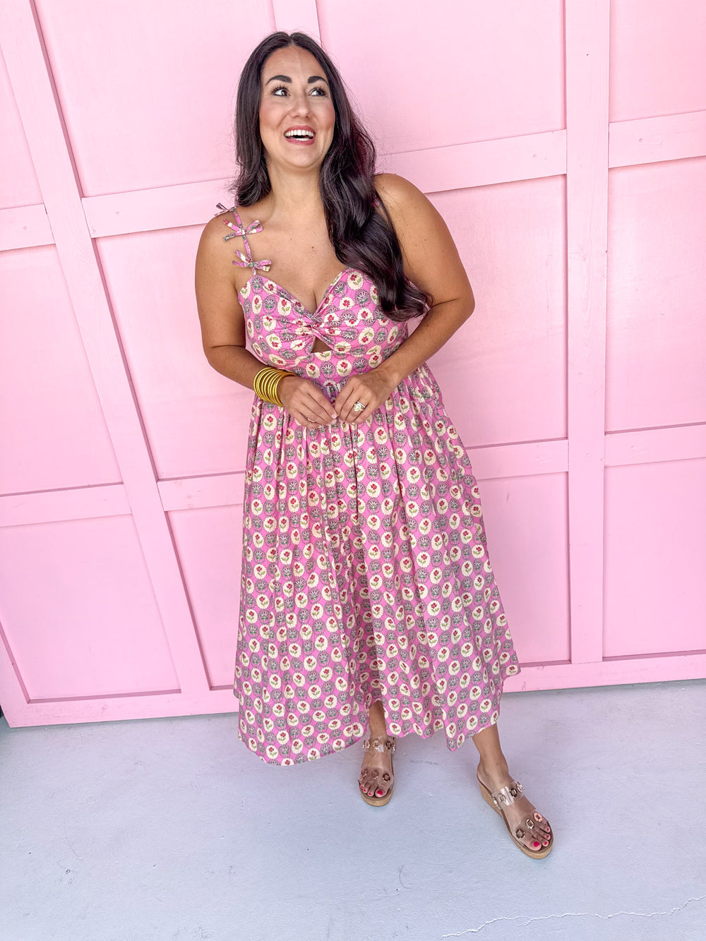 Flora Belle Dress - Pink