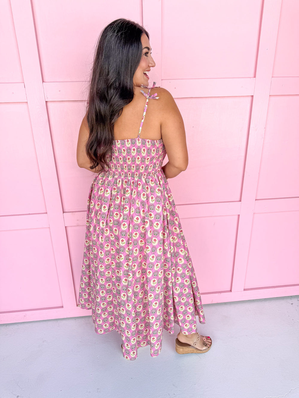Flora Belle Dress - Pink