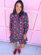Mary Square | Margot Dress - Painted Tapestry