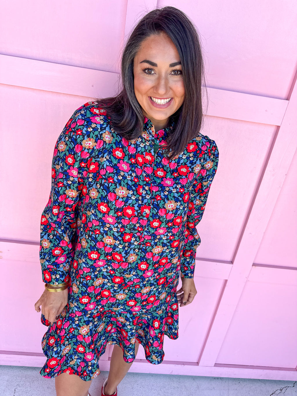 Mary Square | Margot Dress - Painted Tapestry