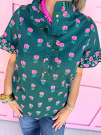 Mary Square | Kate Top - Solstice Step Berry