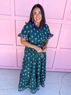 Mary Square | Kate Dress - Solstice Step Berry
