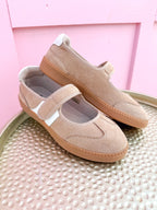 CORKYS | Calm Down - Camel Faux Suede