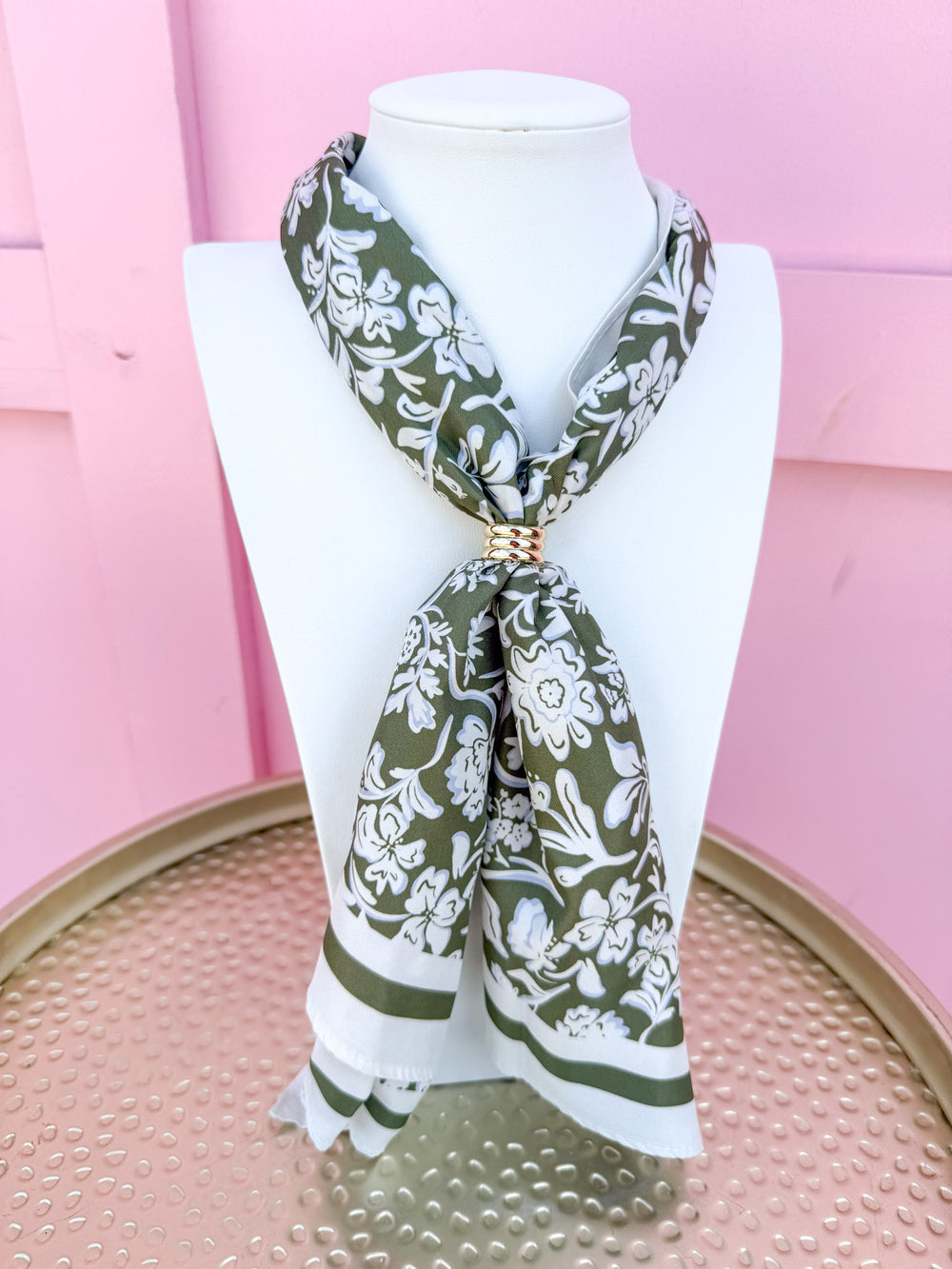 Michelle McDowell | Drew Scarf - Painted Trillium
