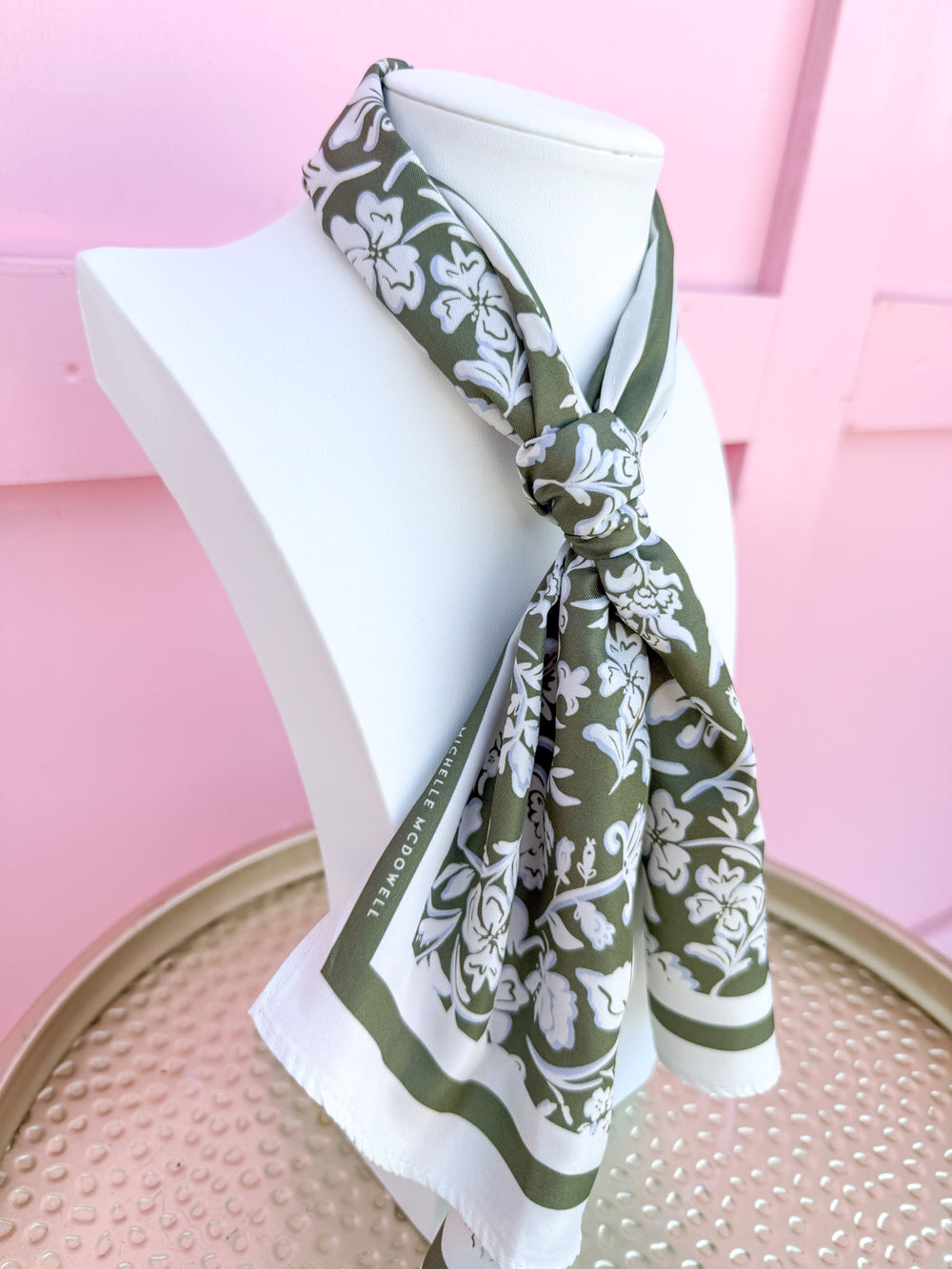 Michelle McDowell | Drew Scarf - Painted Trillium