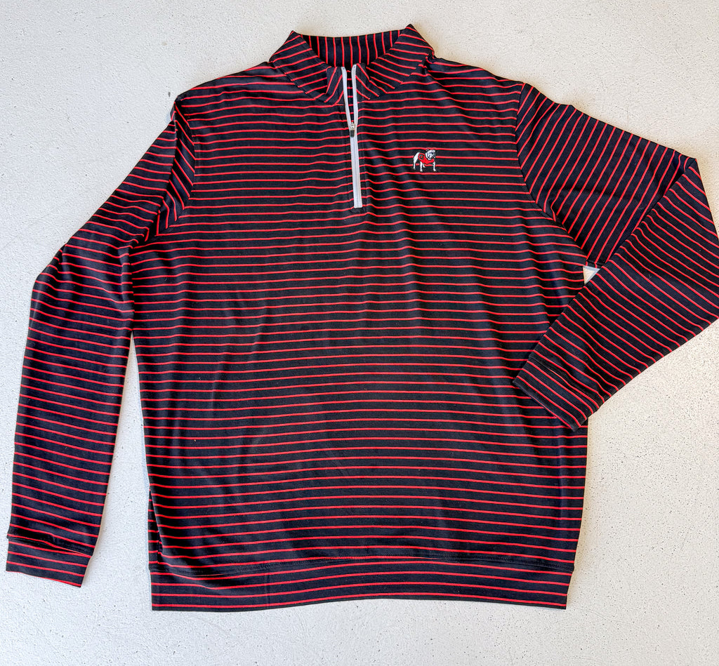 Peach State Pride | UGA® Standing Dawg 1/4 Zip Pullover