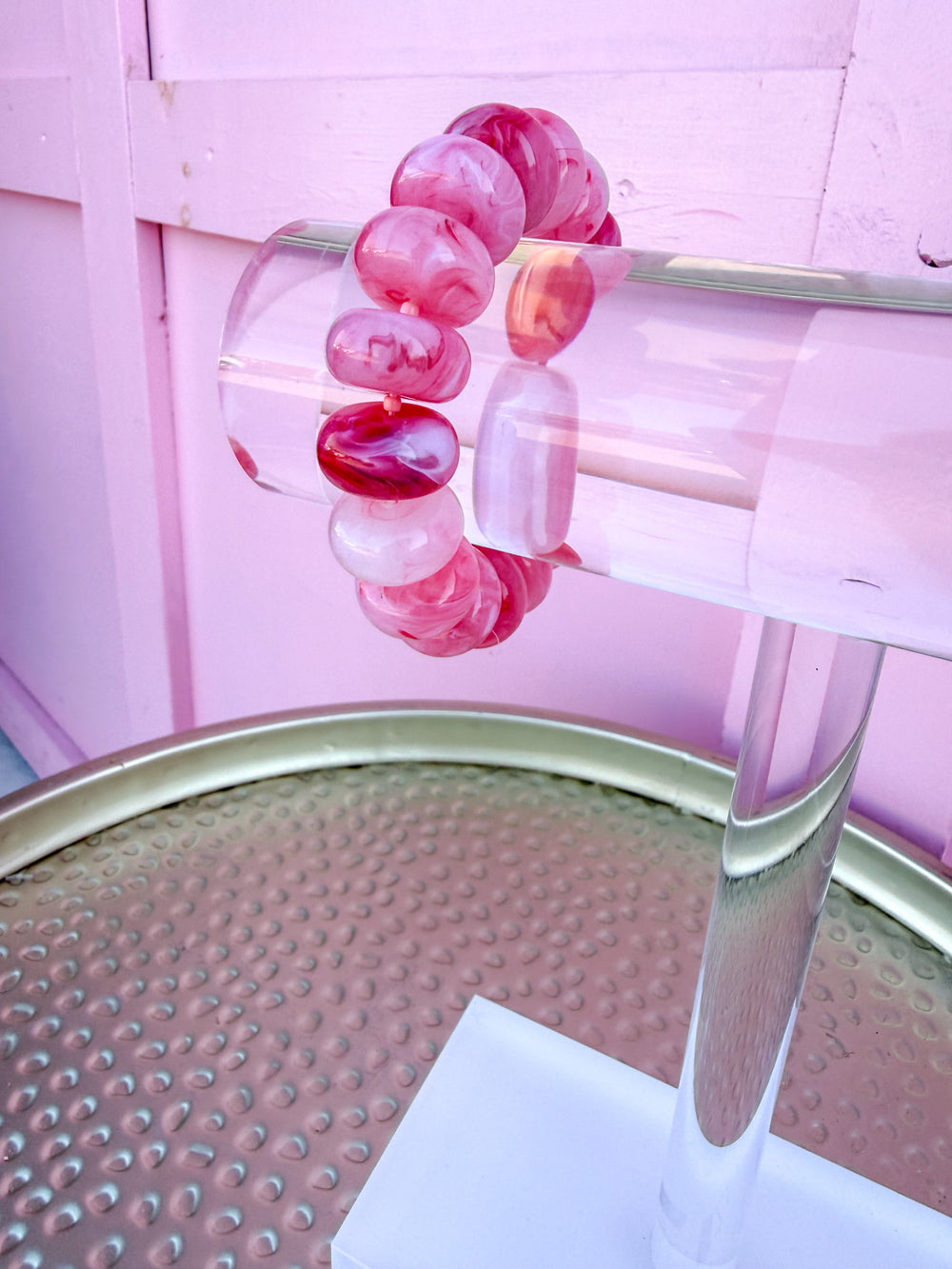 Marble Moments Bracelet - Pink