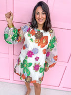 Floral Fancy Dress