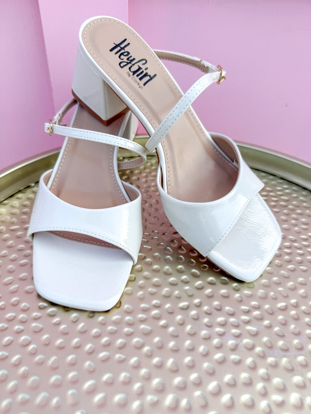 Corkys | Ooh La La - Ivory Patent