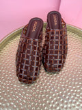 Throw & Go Jelly Mules - Brown