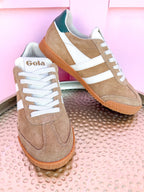 Gola | Elan Sneakers - Brown Sugar/Off White/Evergreen