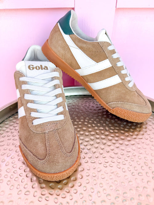 Gola | Elan Sneakers - Brown Sugar/Off White/Evergreen