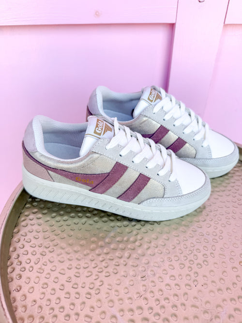 Gola | Superslam Blaze Sneakers - Gold/Brown Rose/Chalk Pink