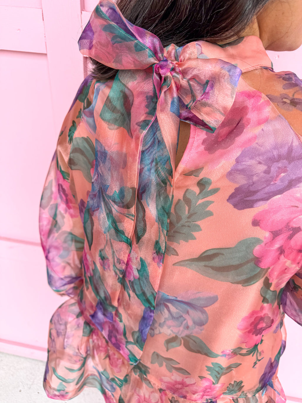 Crisp Bloom Dress