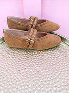 CORKYS | All Eyes On Me Flats - Camel Suede
