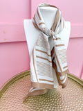 Michelle McDowell | Drew Scarf - Tailored Stripe