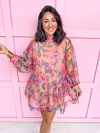 Crisp Bloom Dress