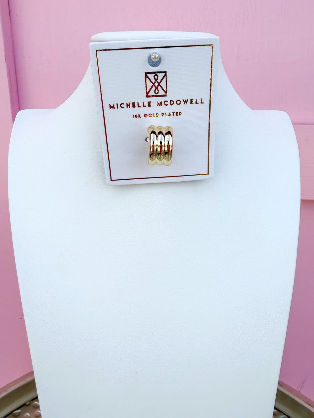 Michelle McDowell | Drew Scarf Charm - Twisted Band