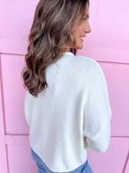 Light Weight Staple Sweater - Off White