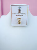 Michelle McDowell | Drew Scarf Charm - Pave Criss Cross