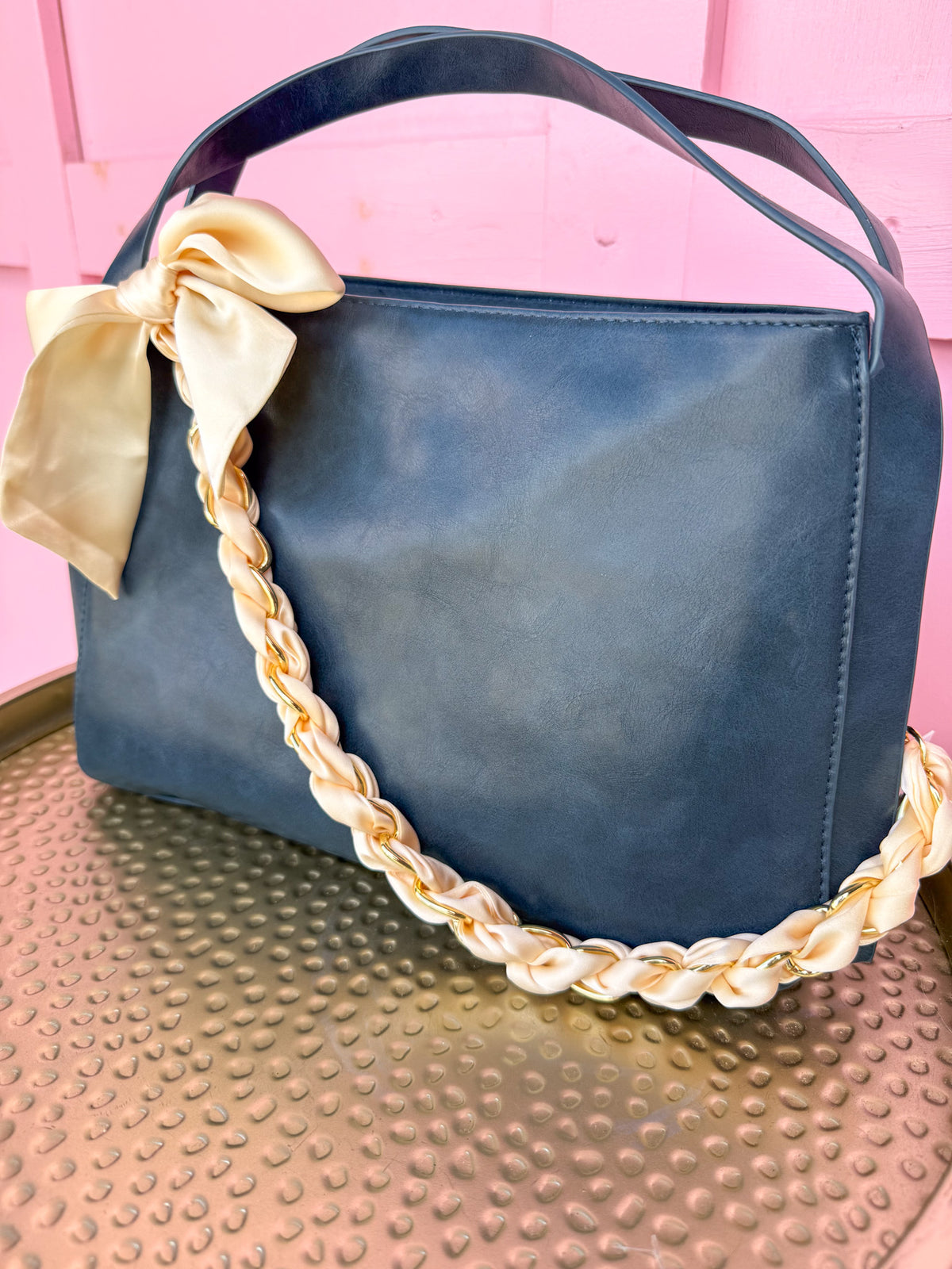 Michelle McDowell | Bag Charm - White Luna