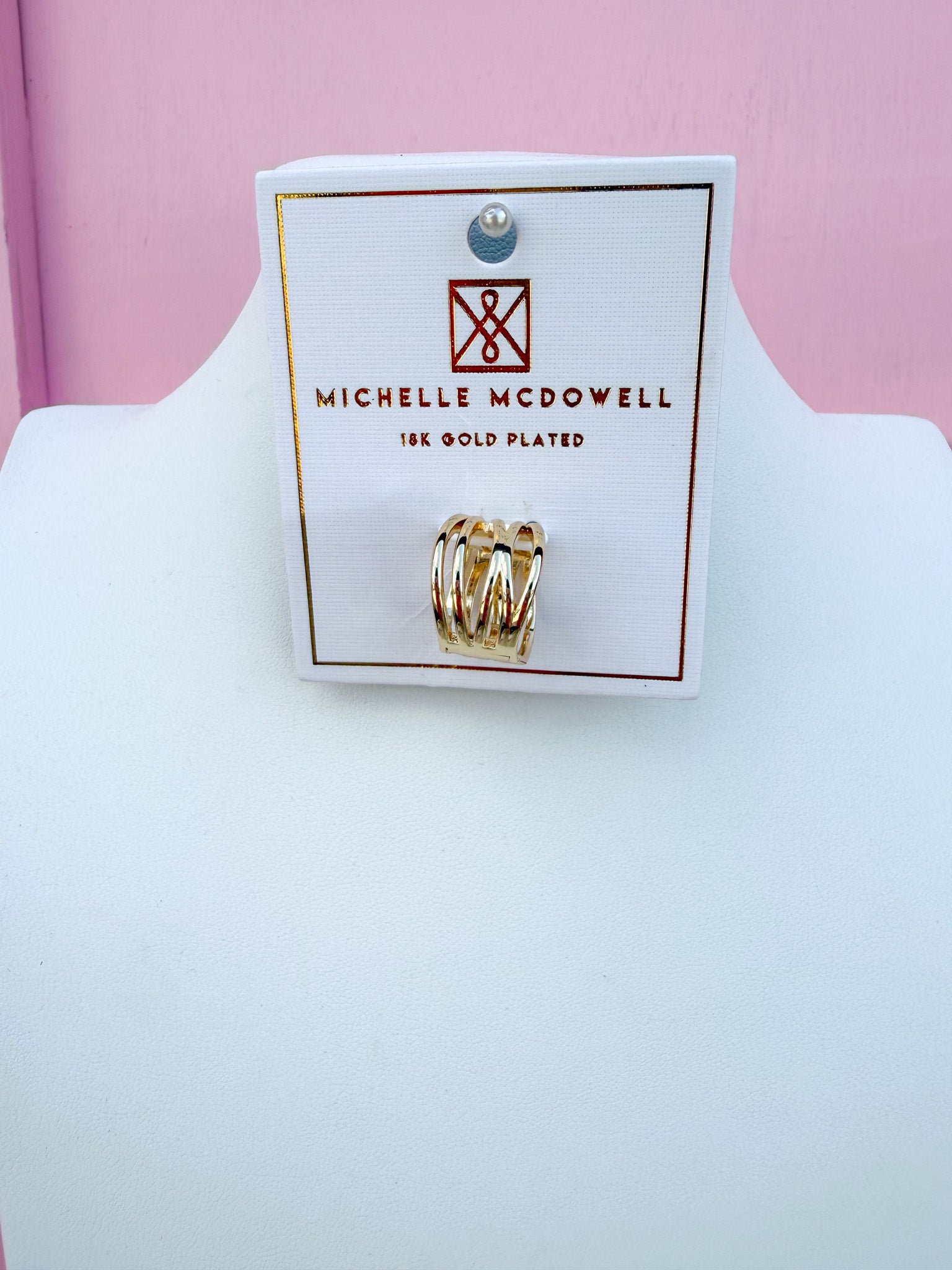 Michelle McDowell | Drew Scarf Charm - Multi Band
