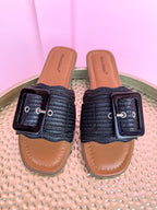 Time After Time Sandals - Black