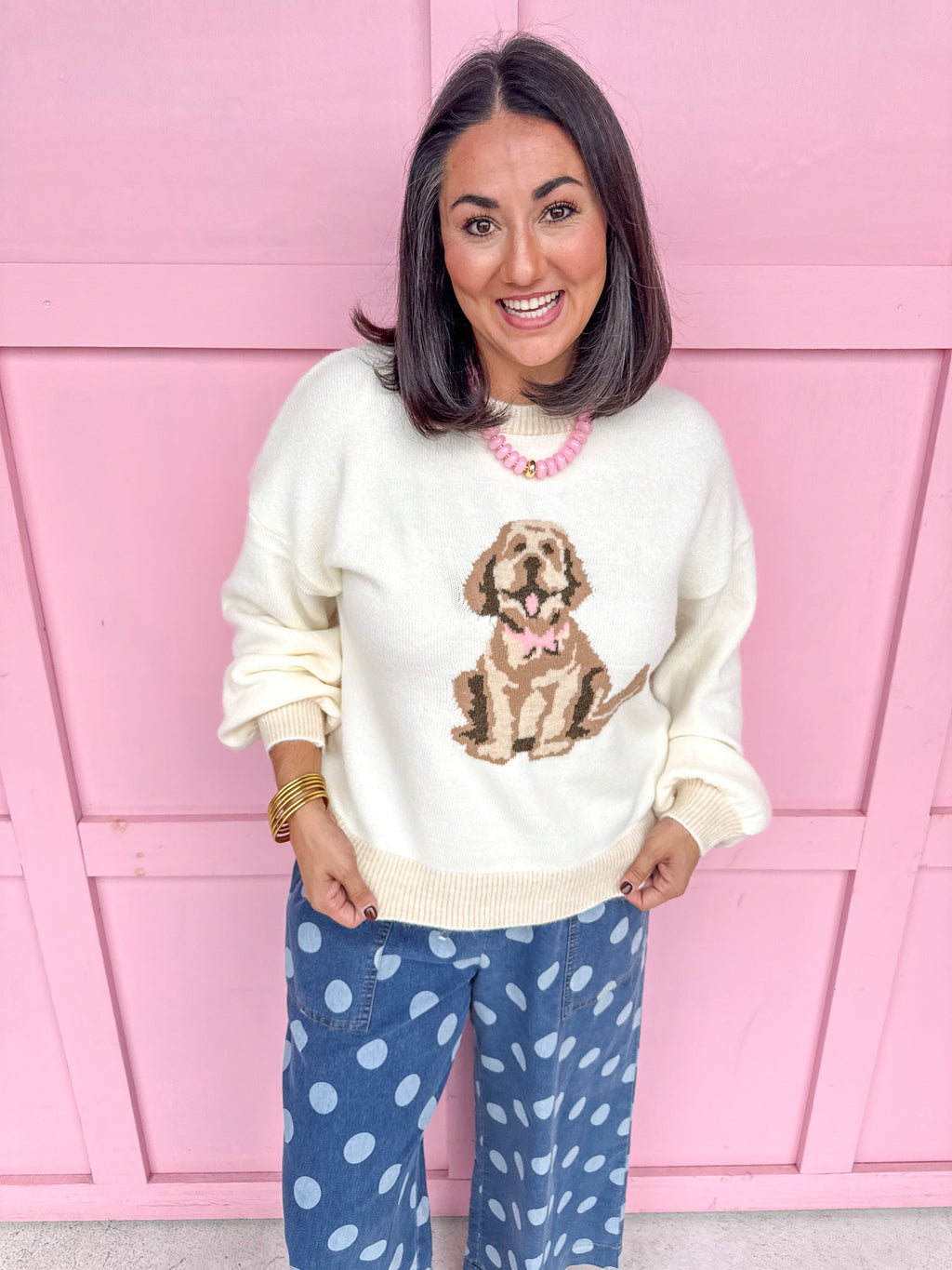 Doodle Days Sweater - Ivory