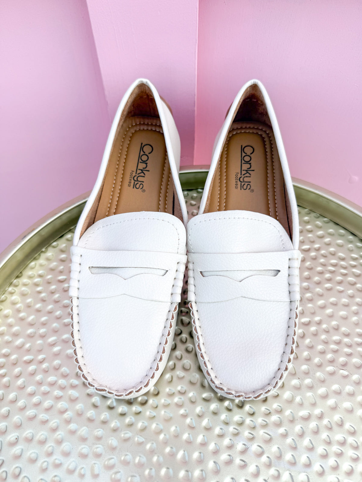 CORKYS | Penny For Your Thoughts - Ivory Pebble