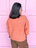 Flyway Girl Mallard Sweater - Orange