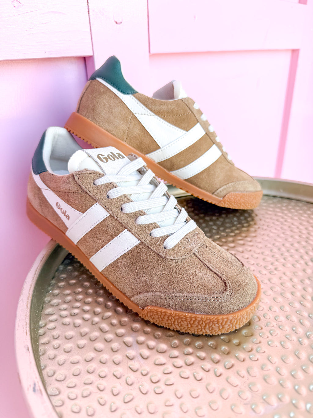 Gola | Elan Sneakers - Brown Sugar/Off White/Evergreen