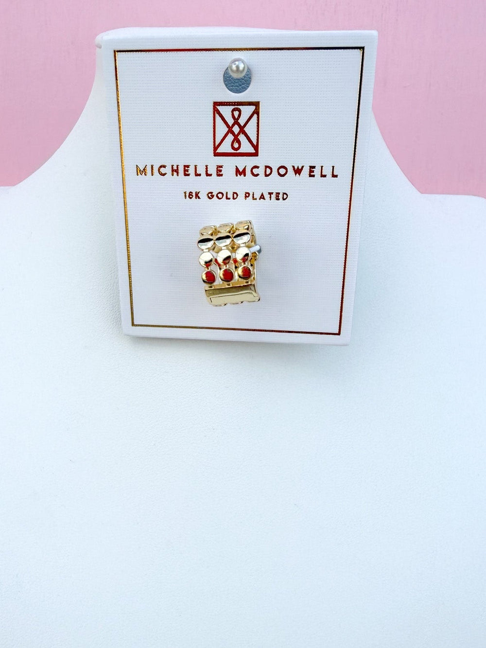 Michelle McDowell | Drew Scarf Charm - Circle Link