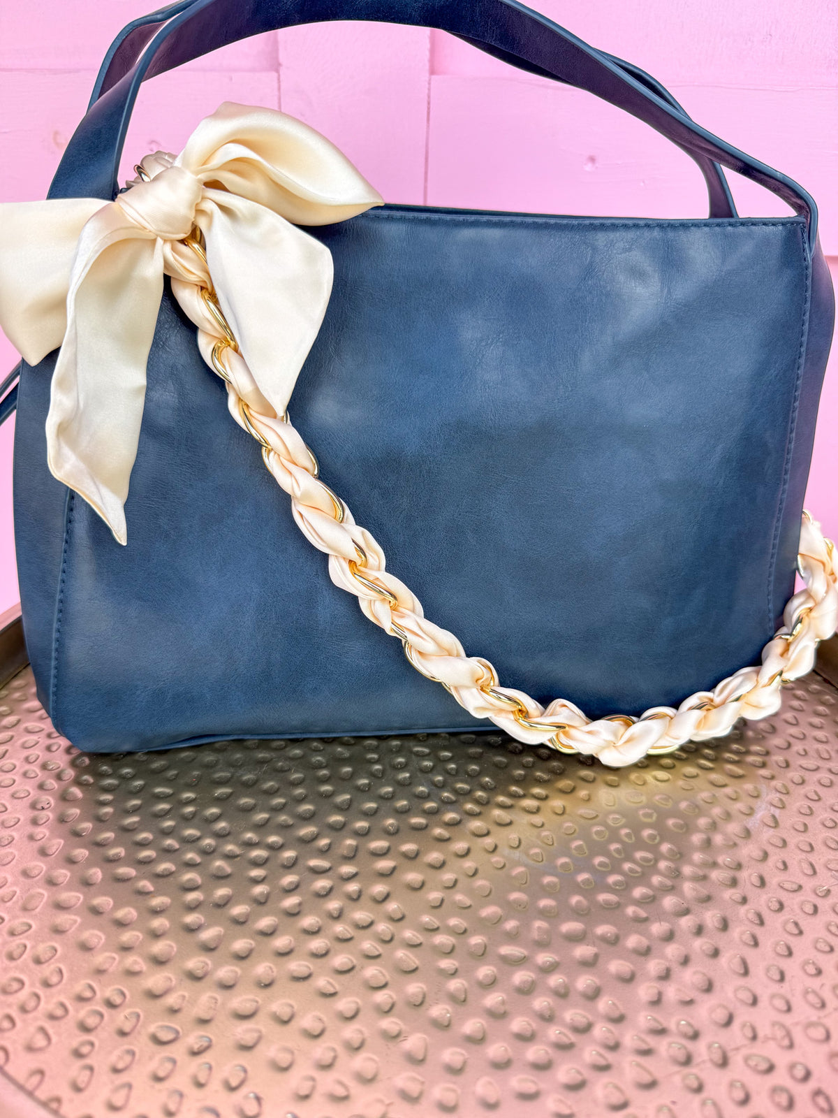 Michelle McDowell | Bag Charm - White Luna