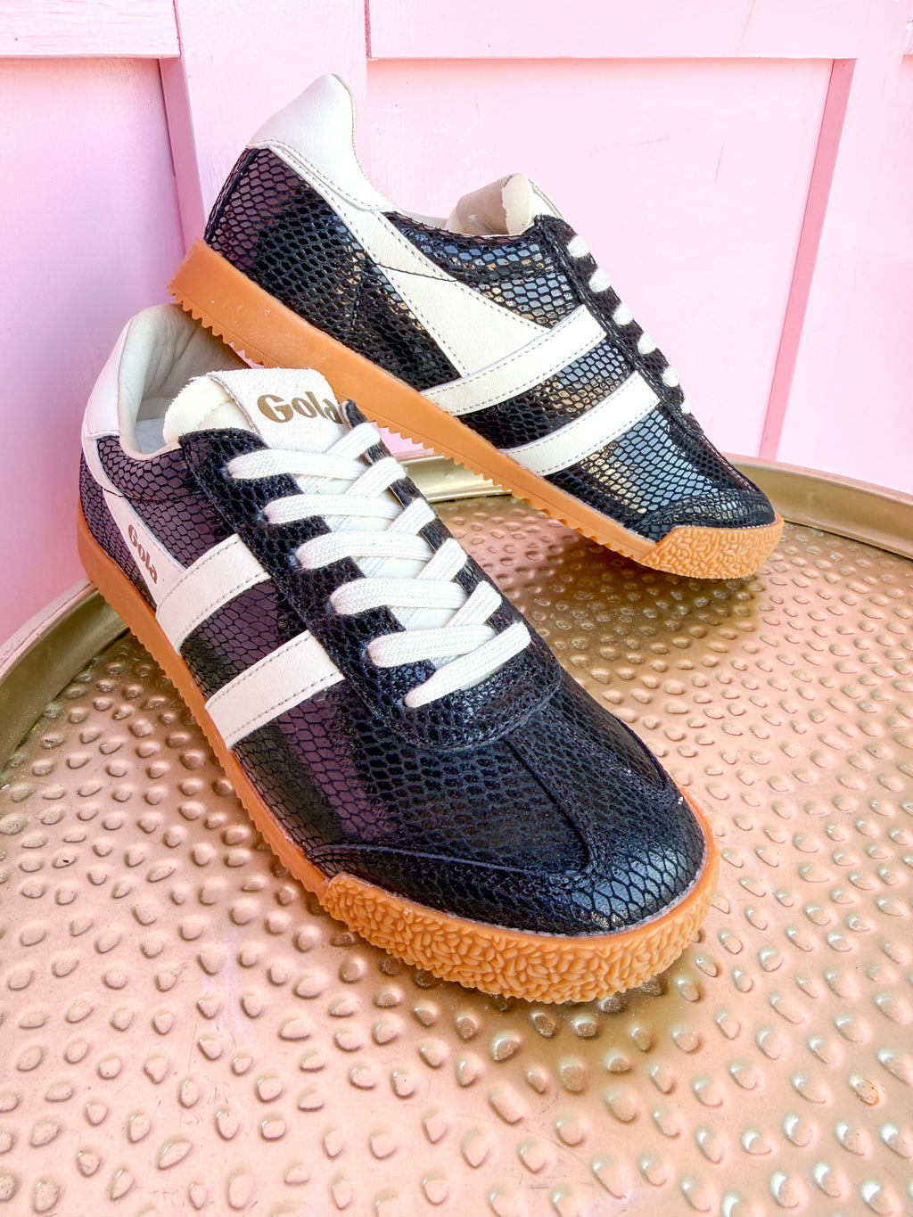 Gola | Elan Serpent Sneakers - Black/Off White