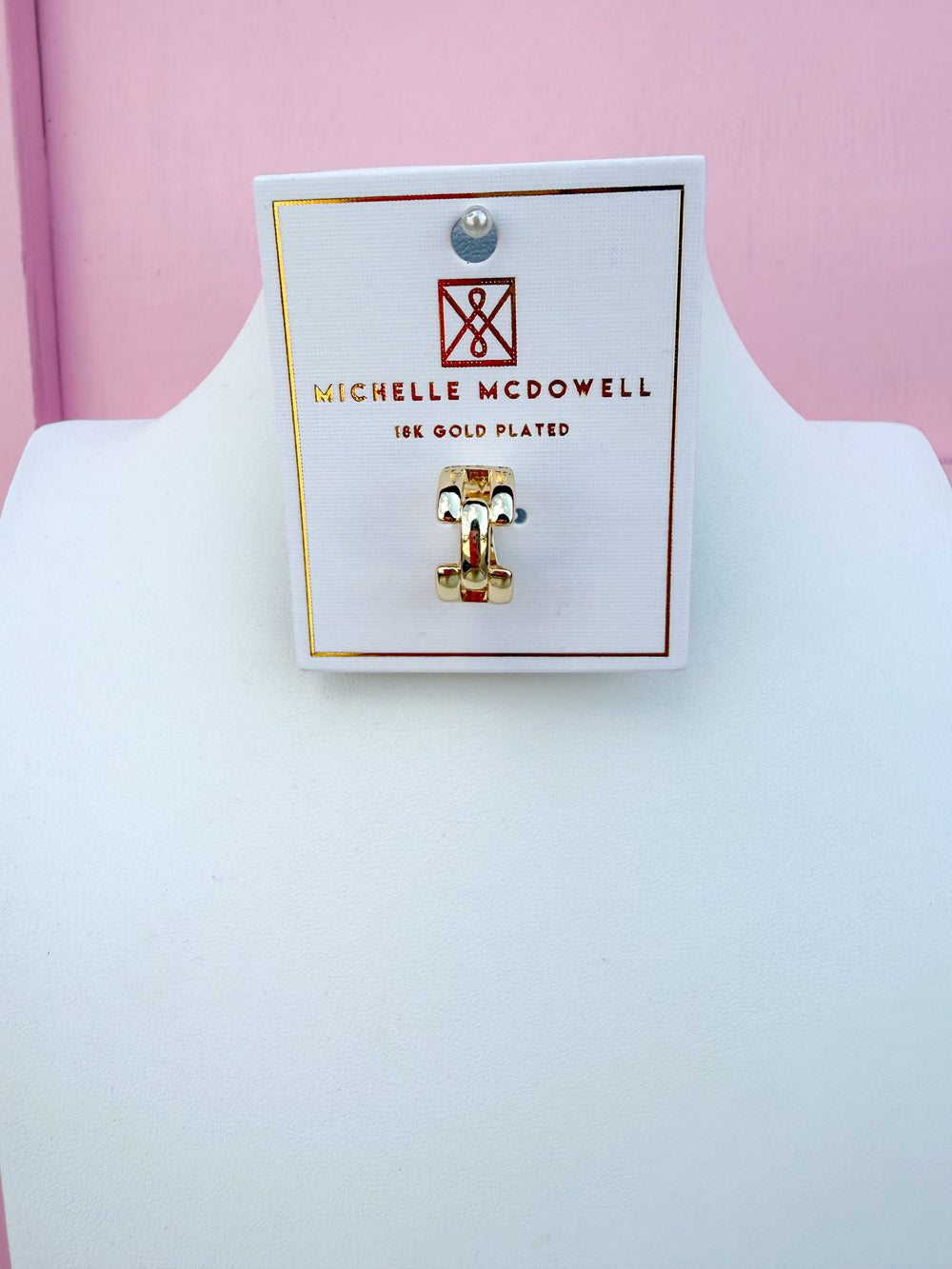 Michelle McDowell | Drew Scarf Charm - Horizontal Link