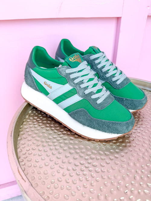 Gola | Womens Arizona Trainer Sneakers - Emerald