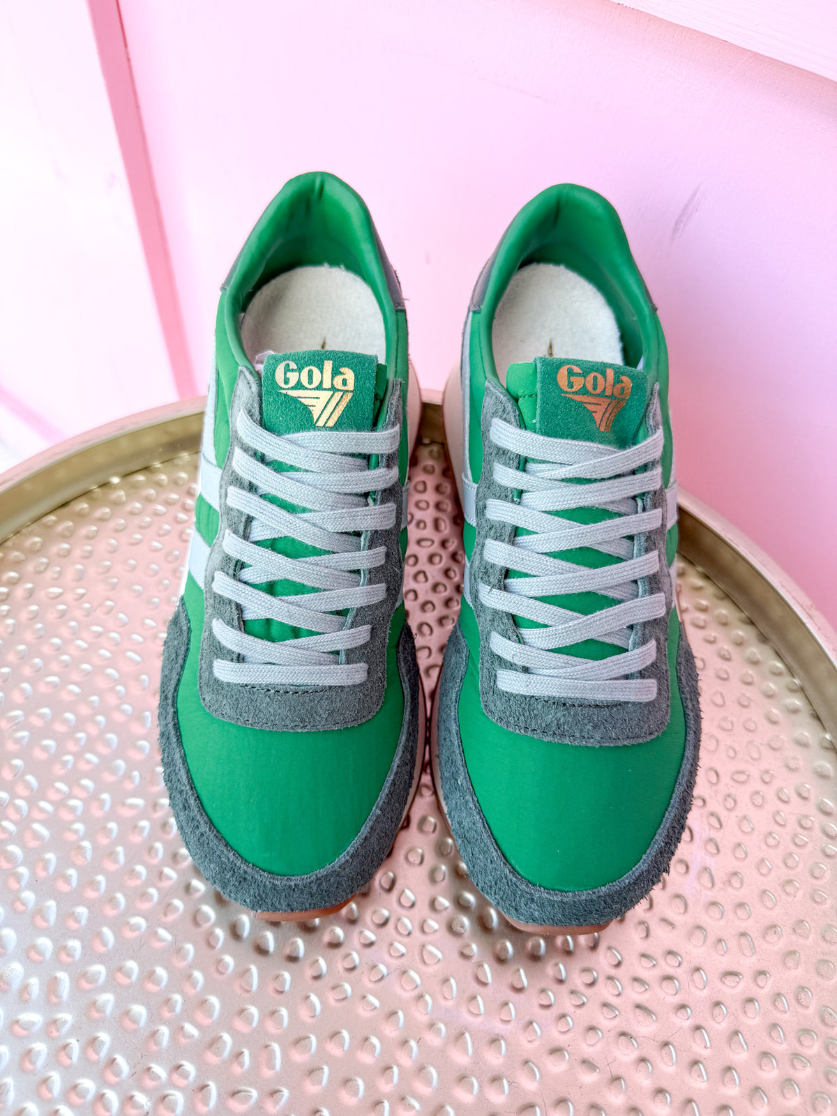 Gola | Womens Arizona Trainer Sneakers - Emerald