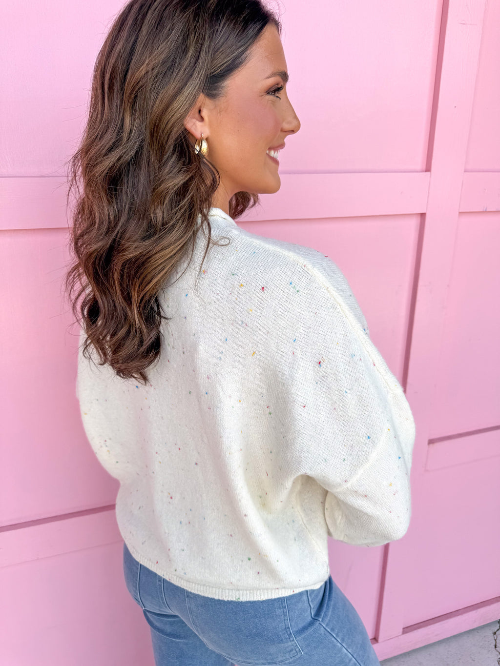 Sweet On Style Cardigan - Cream