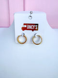 Golden Grace Hoop Earrings