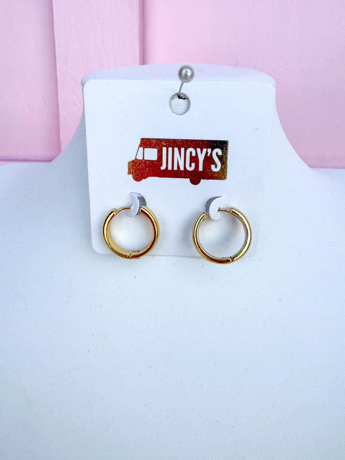 Golden Grace Hoop Earrings