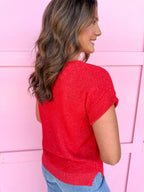 The Perfect Knit Top - Ruby