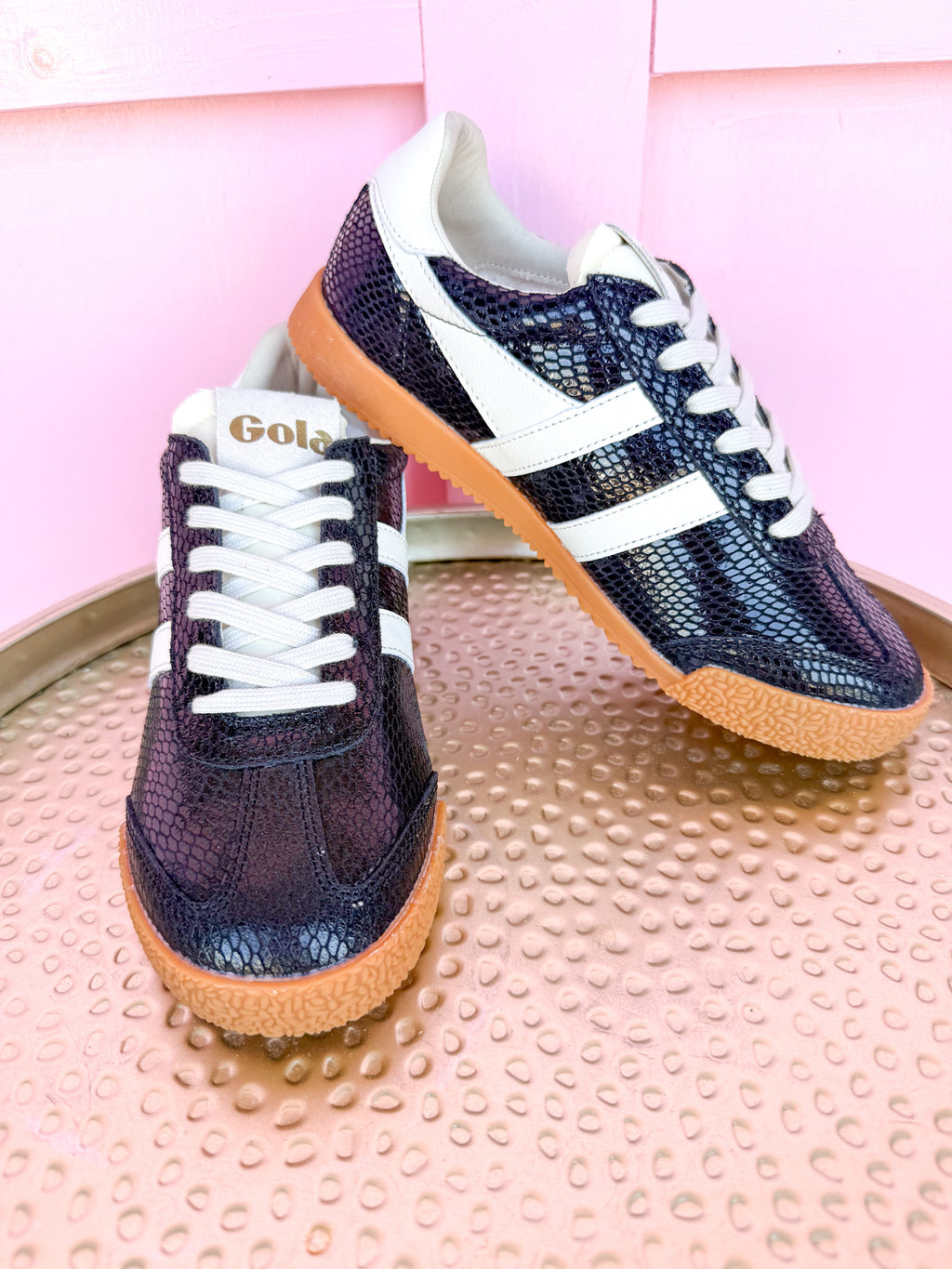 Gola | Elan Serpent Sneakers - Black/Off White