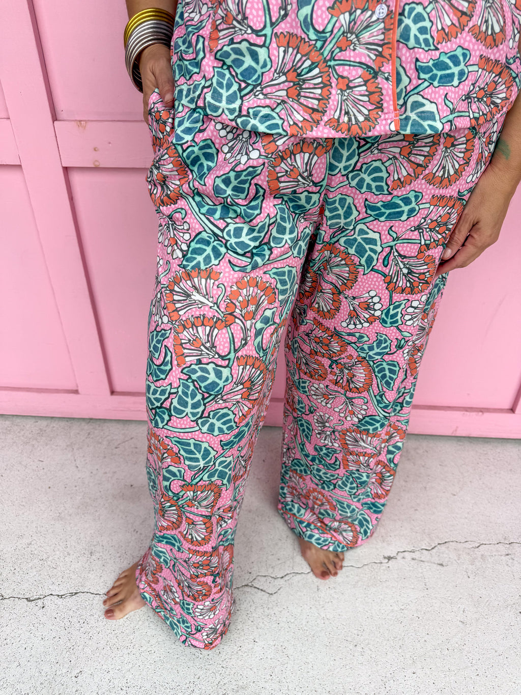 Joanna S/S Pajama Pants Set