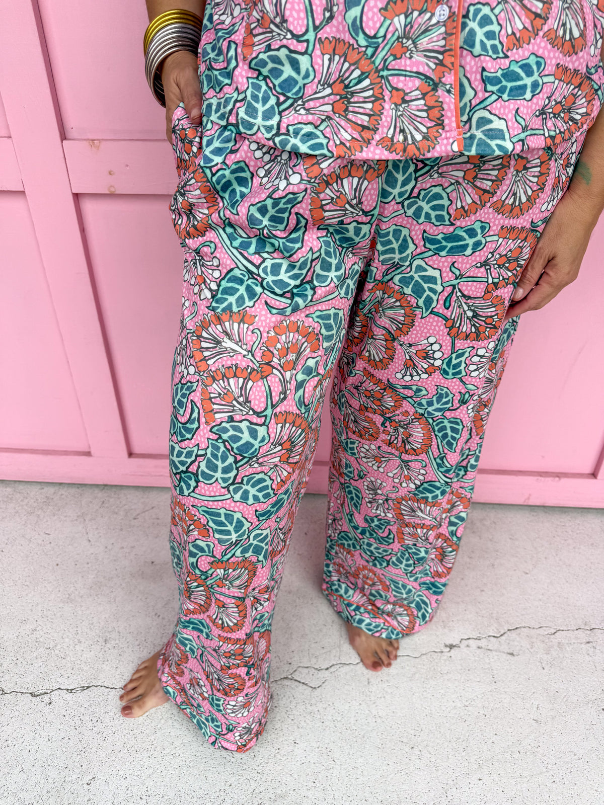 Joanna S/S Pajama Pants Set