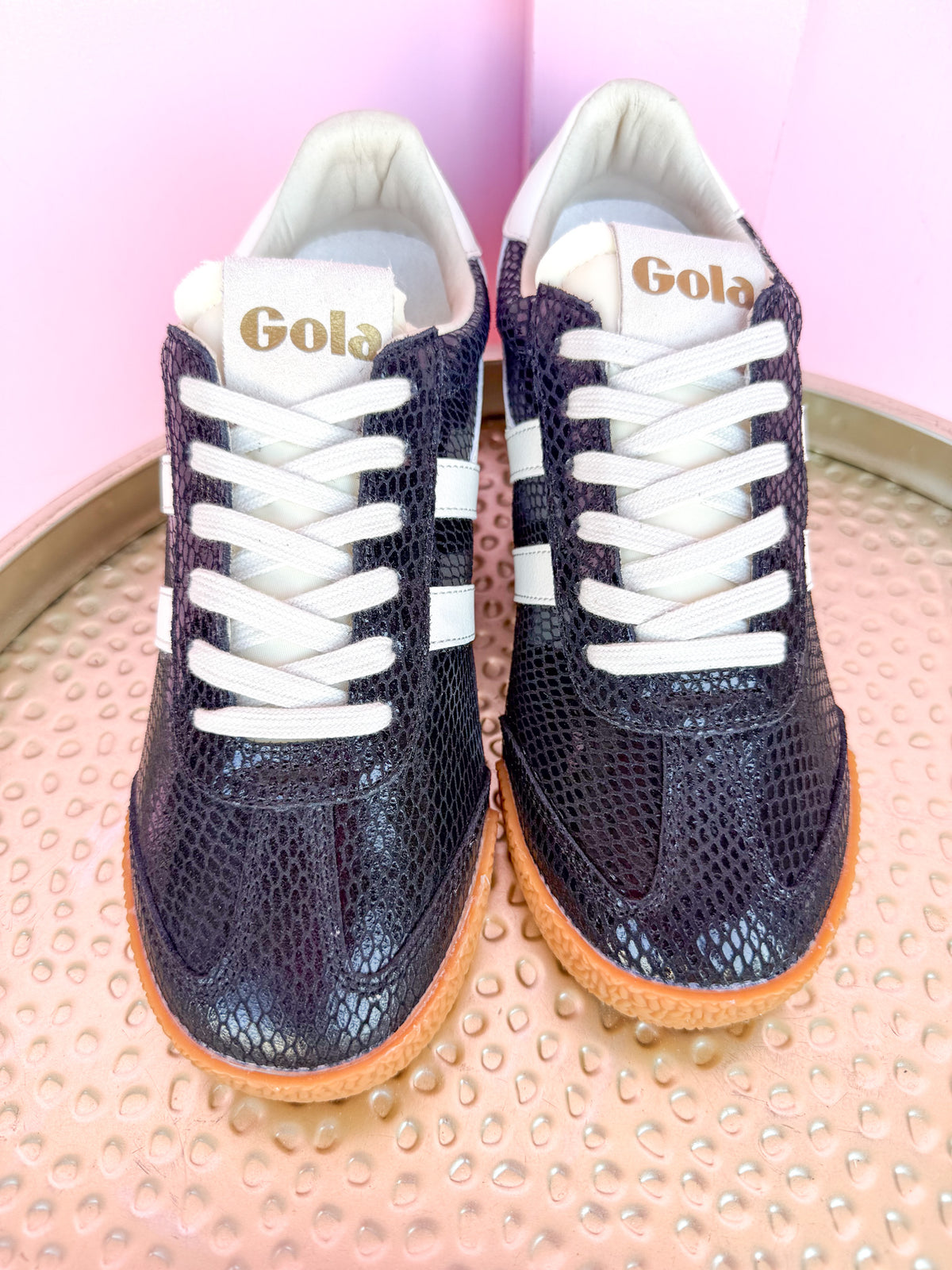 Gola | Elan Serpent Sneakers - Black/Off White