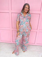 Joanna S/S Pajama Pants Set