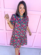 Mary Square | Daphne Dress - Painted Tapestry