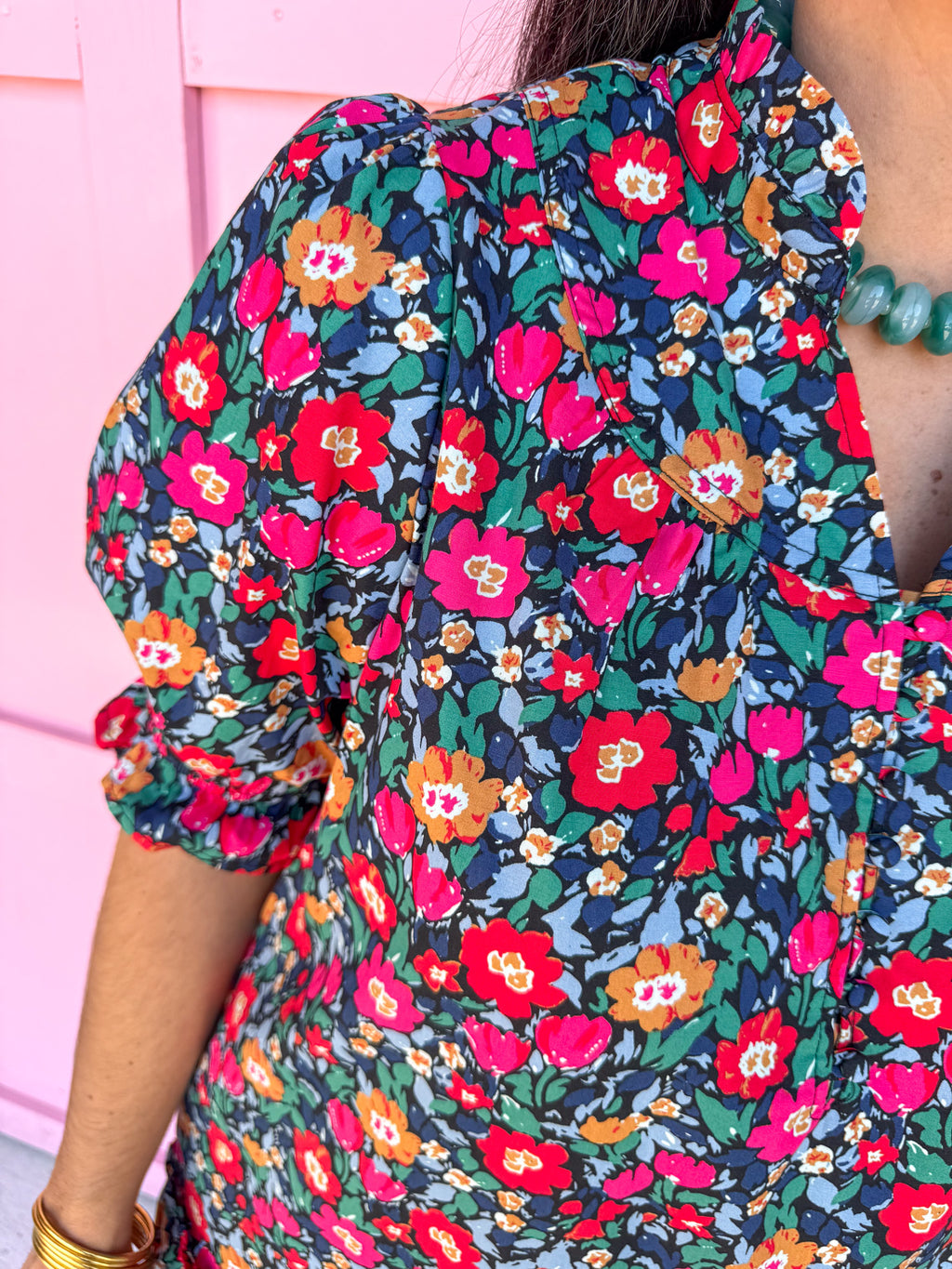 Mary Square | Daphne Dress - Painted Tapestry