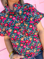 Mary Square | Kate Top - Painted Tapestry